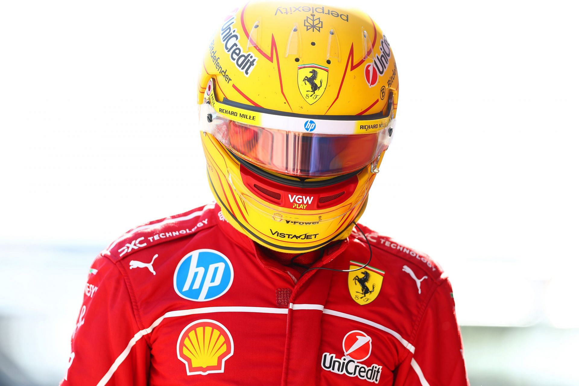 Lewis Hamilton at the qualifying for the F1 Grand Prix of Emilia-Romagna - Source: Getty